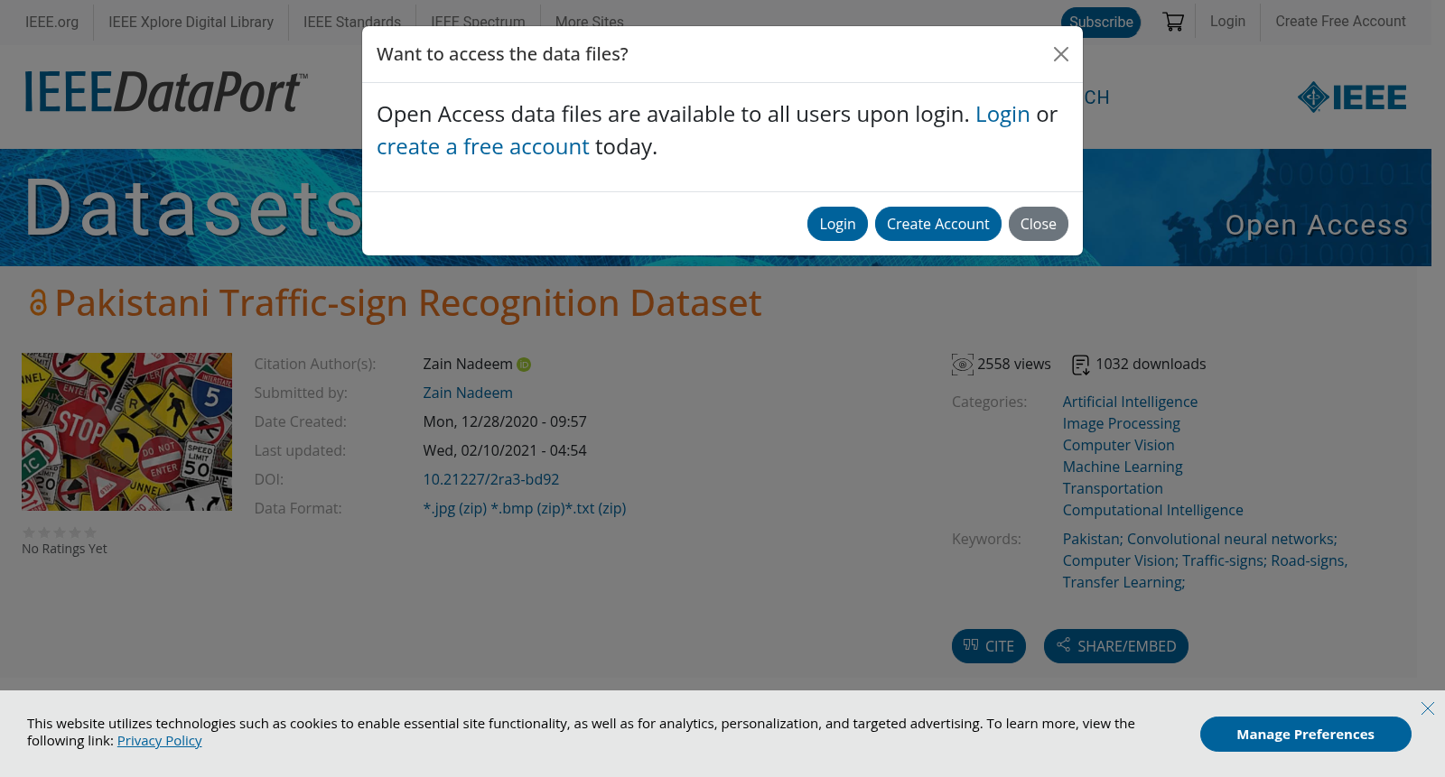 Pakistani Traffic-sign Recognition Dataset 数据集图片
