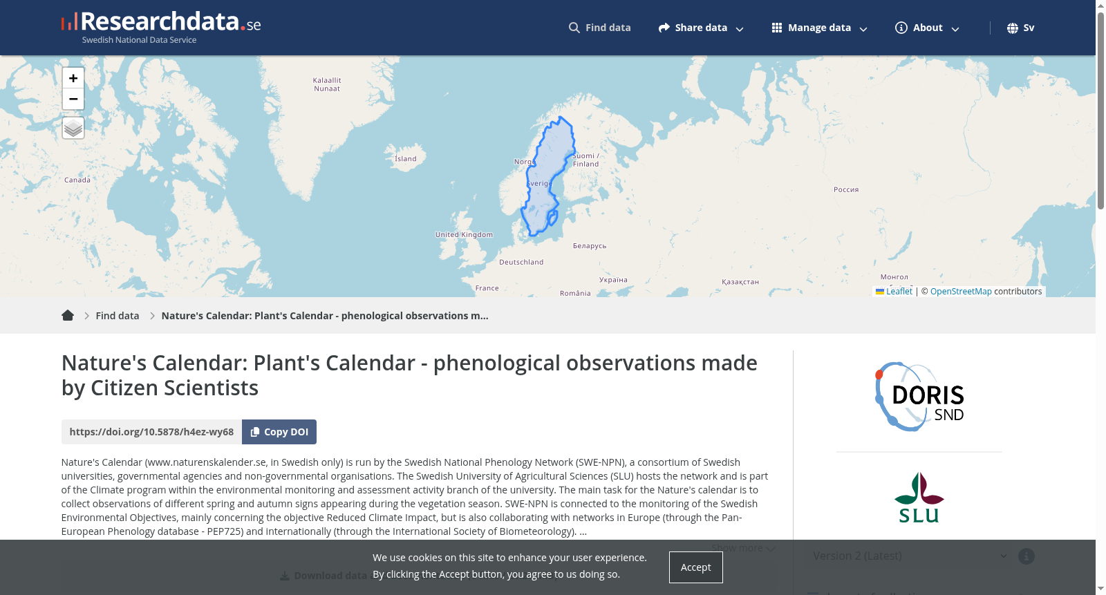 Nature's Calendar: Plant's Calendar - phenological observations made by Citizen Scientists 数据集图片