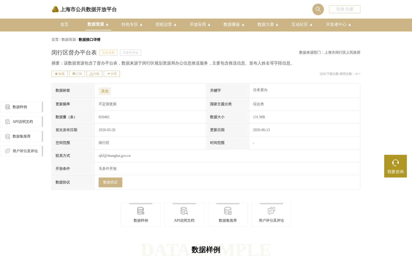 闵行区督办平台表 数据集图片