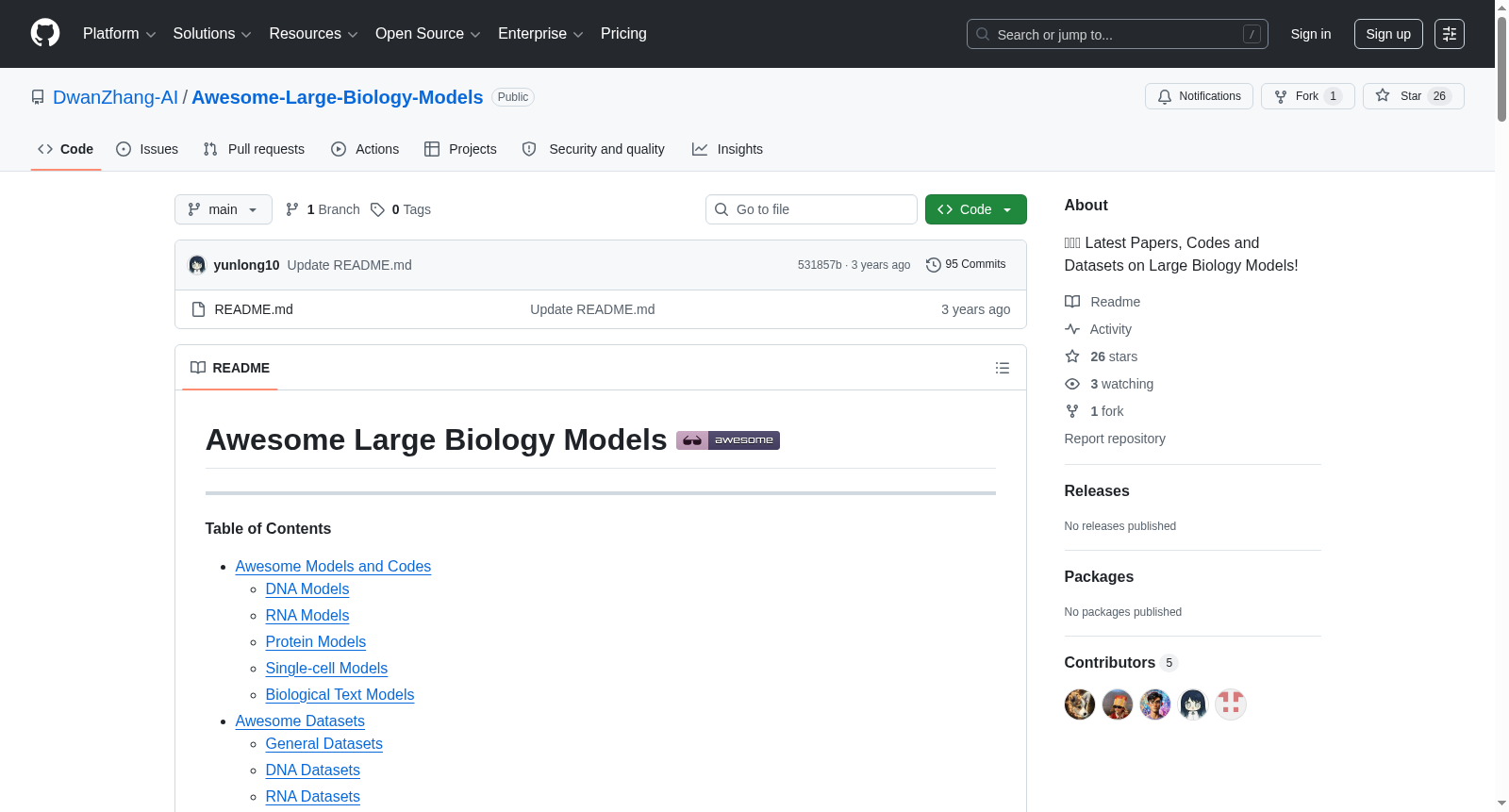 Awesome-Large-Biology-Models 数据集图片