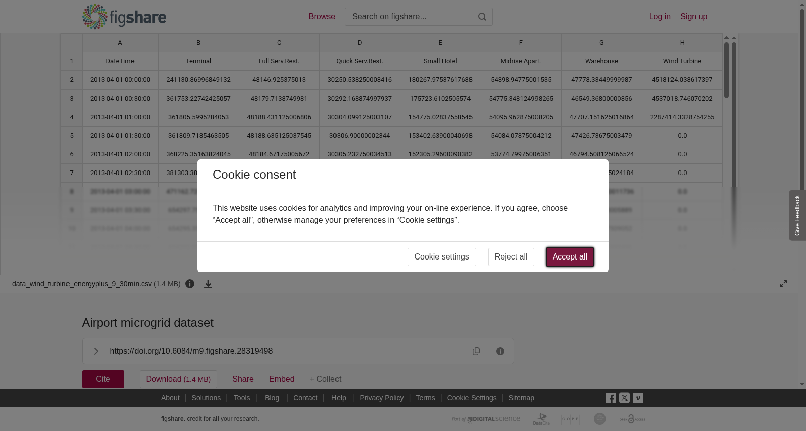 Airport microgrid dataset 数据集图片