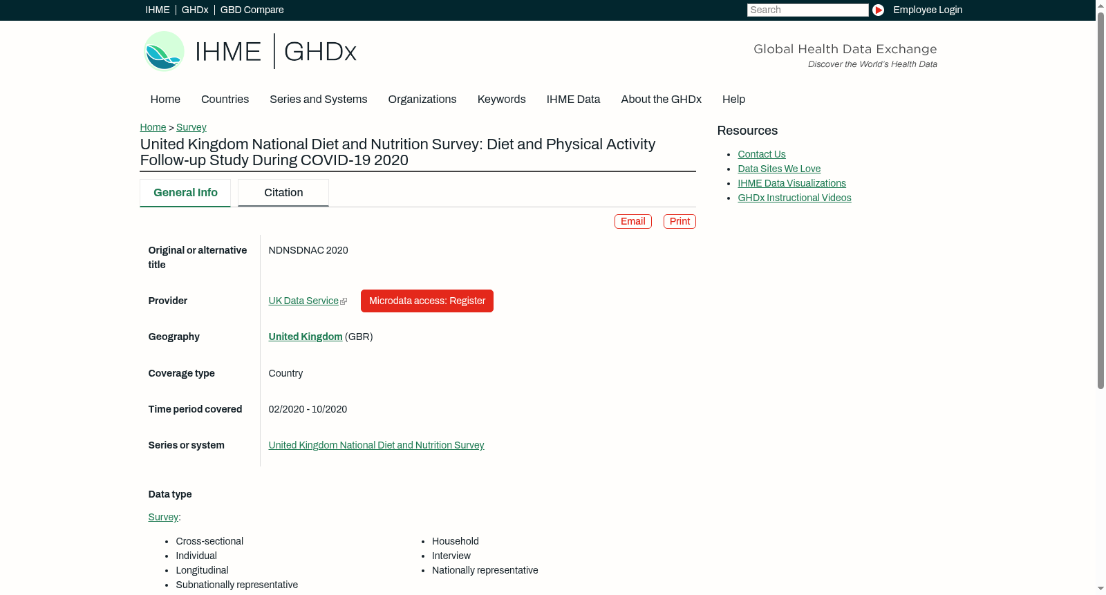 United Kingdom National Diet and Nutrition Survey: Diet and Physical Activity Follow-up Study During COVID-19 2020 数据集图片