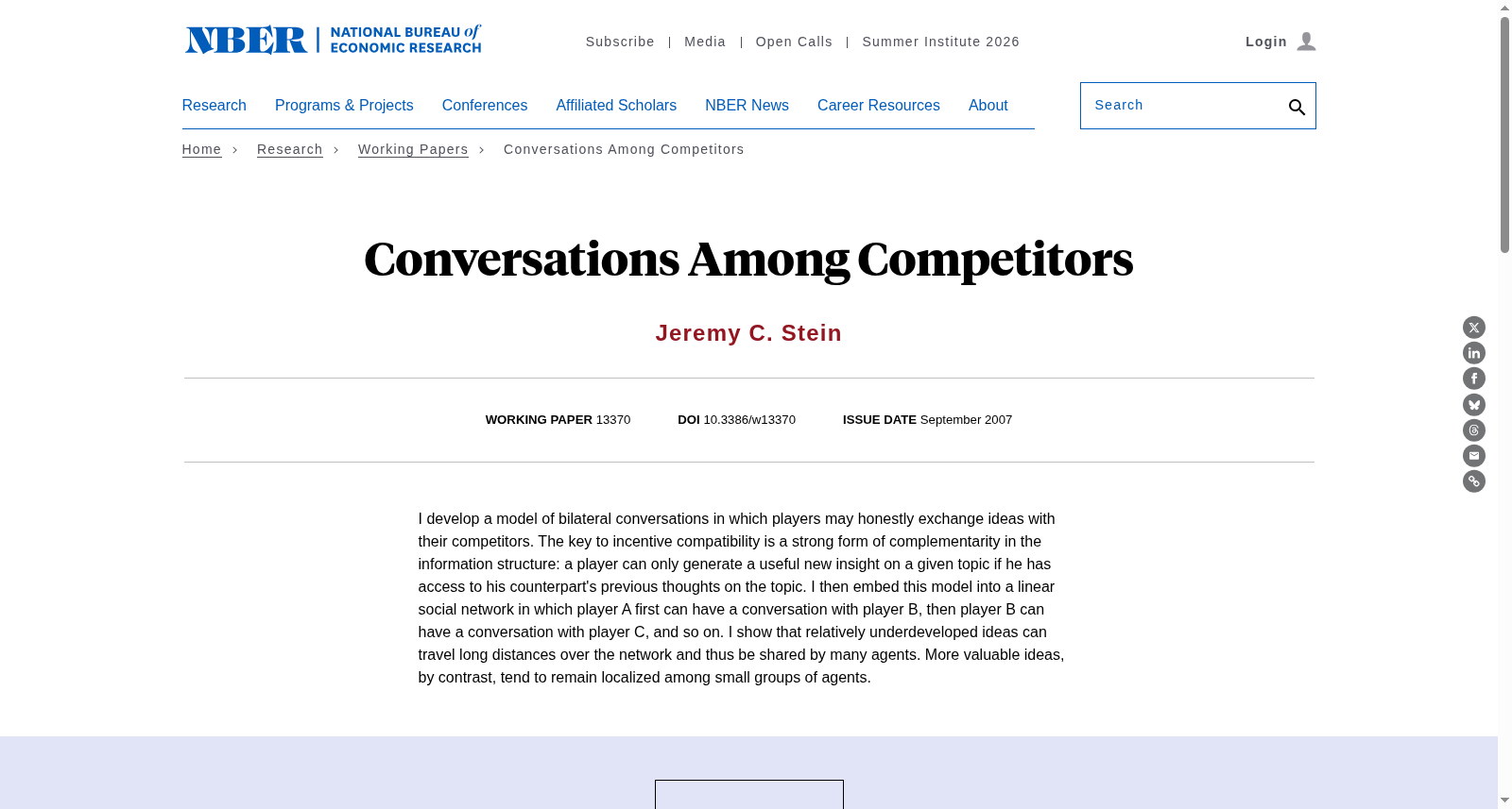 Conversations Among Competitors 数据集图片