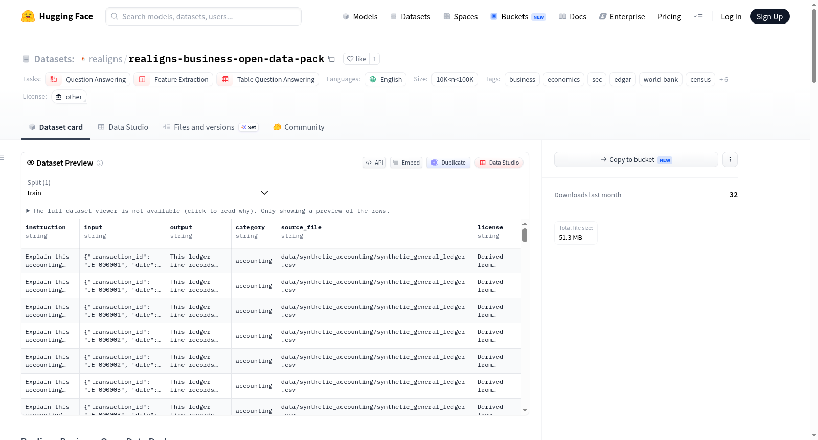 realigns-business-open-data-pack 数据集图片