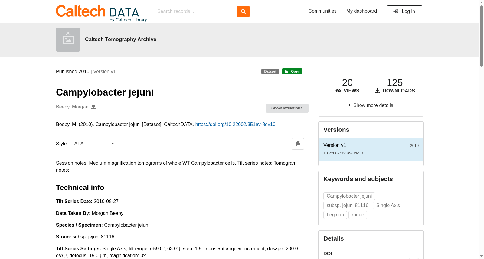 Campylobacter jejuni 数据集图片