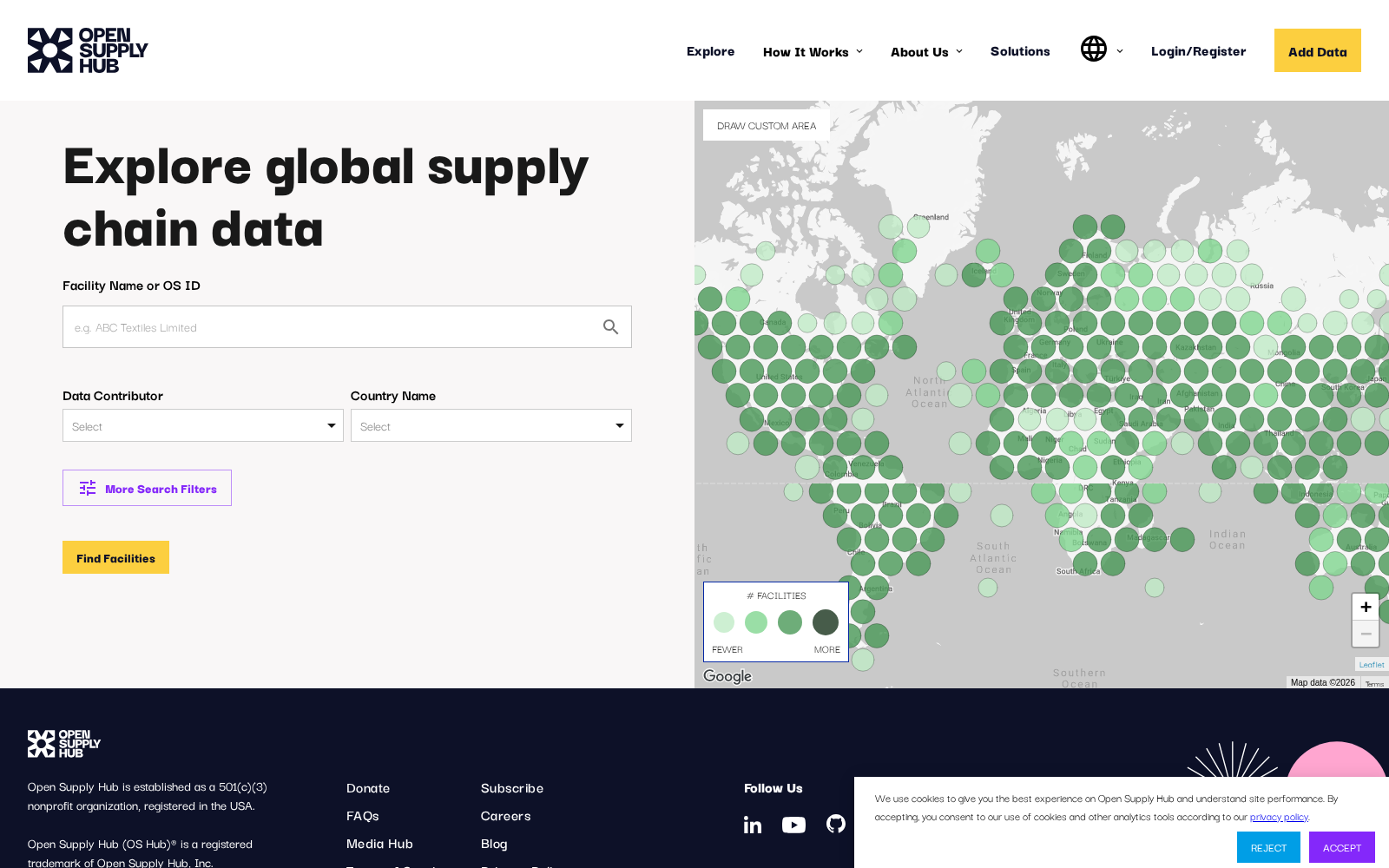 Open Supply Hub 全球供应链数据库 数据集图片