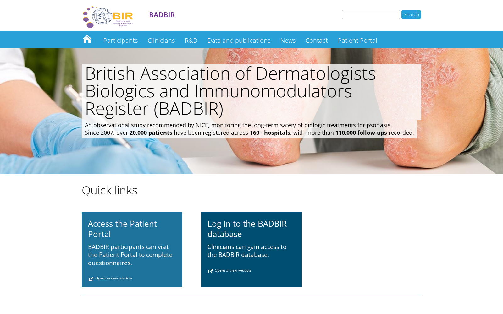 British Association of Dermatologists Biologic and Immunomodulators Register 数据集图片
