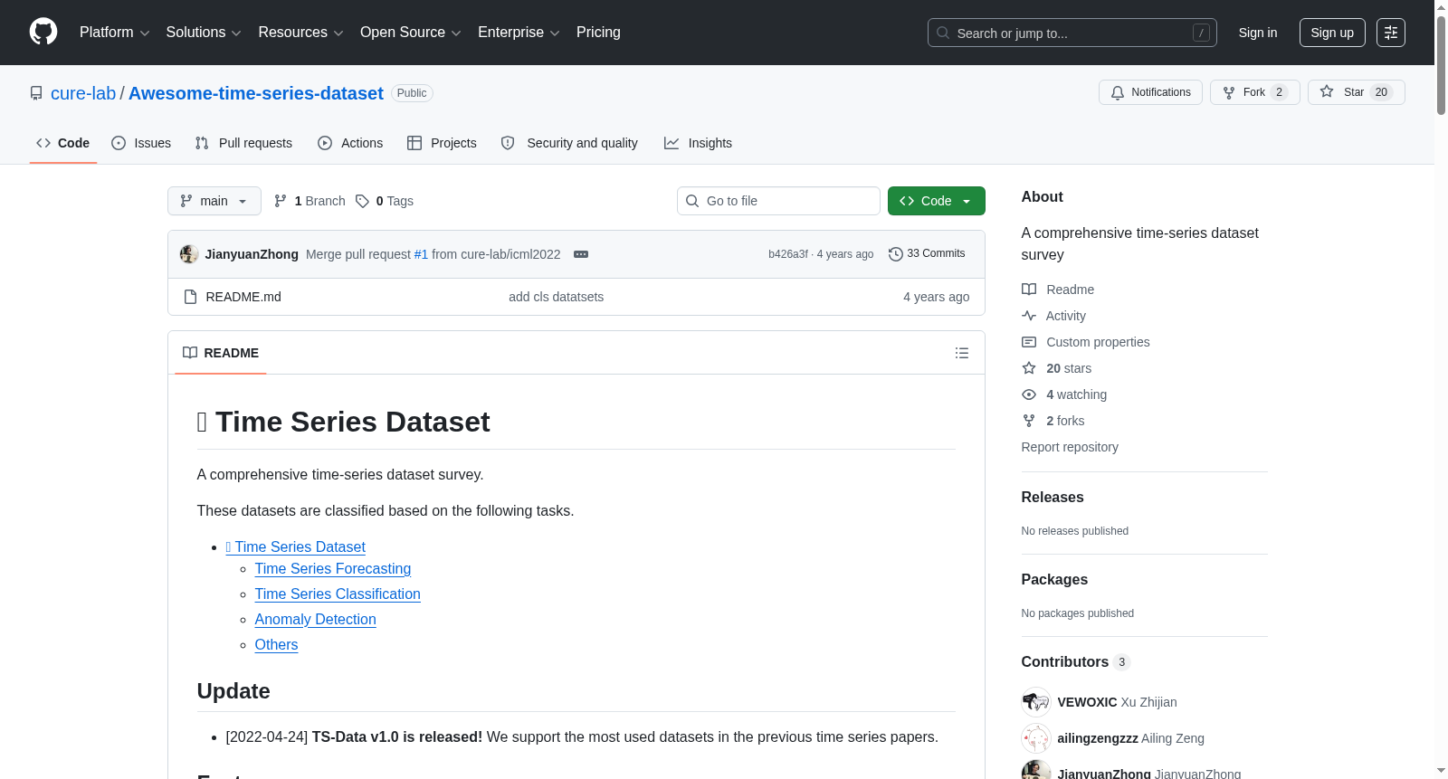 Awesome-time-series-dataset 数据集图片