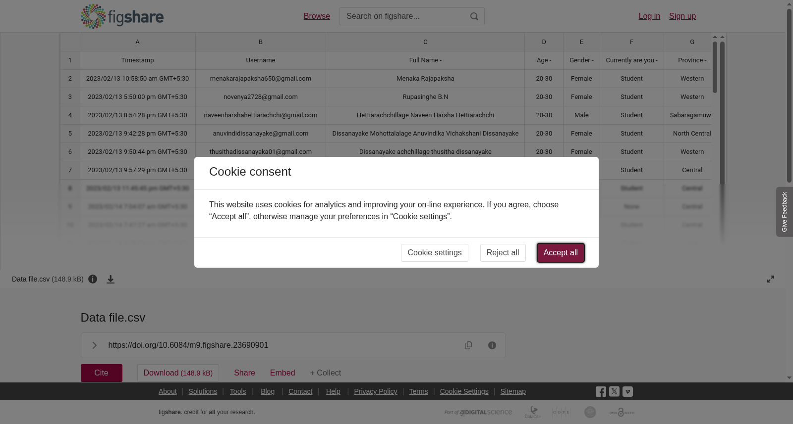 Data file.csv 数据集图片