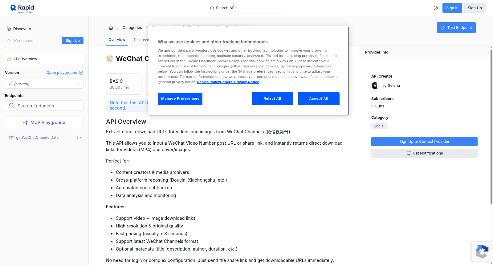 WeChat Channels Video Downloader 数据集图片