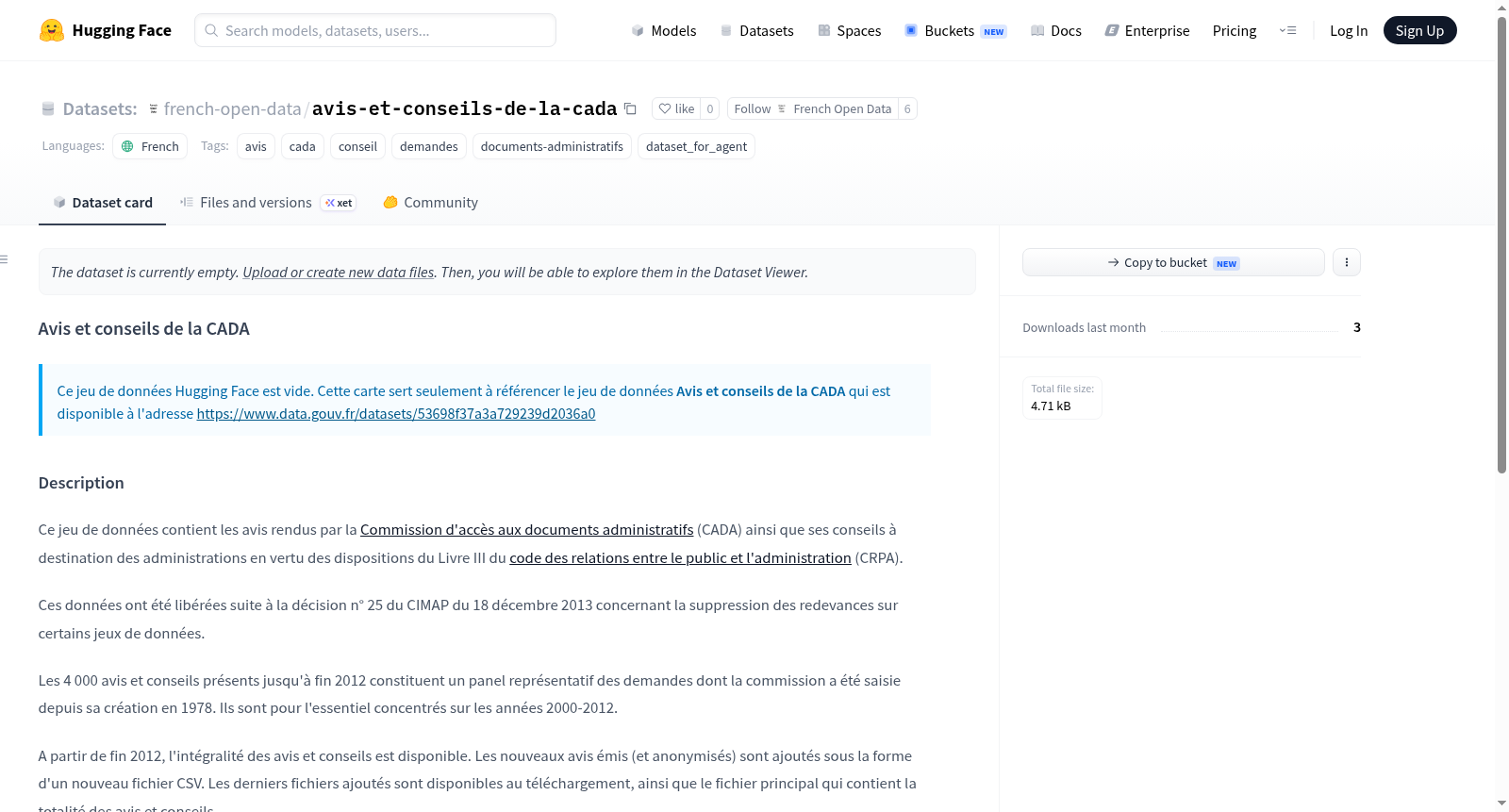 Data-Gouv-FR/avis-et-conseils-de-la-cada 数据集图片