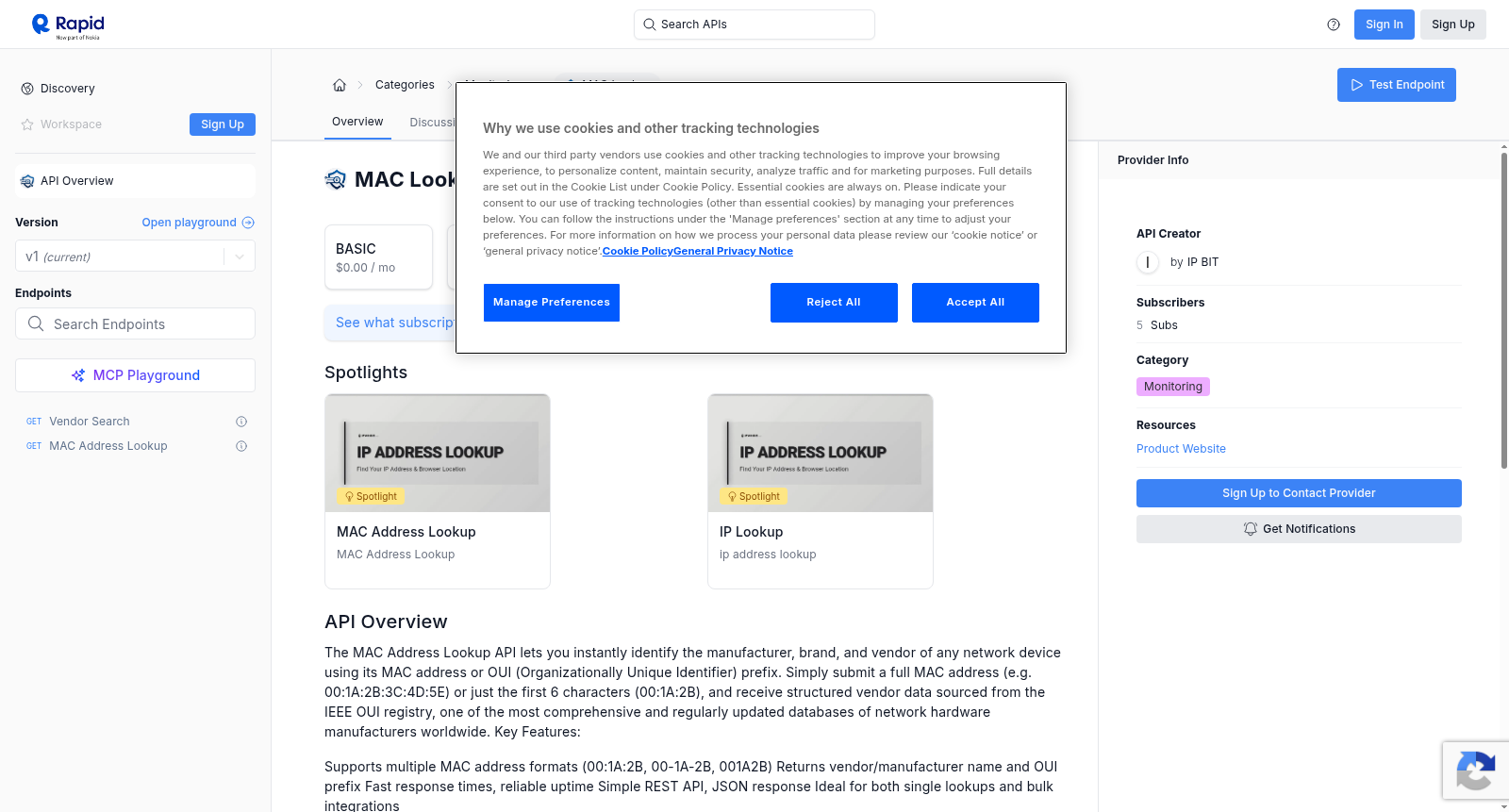 MAC Lookup 数据集图片