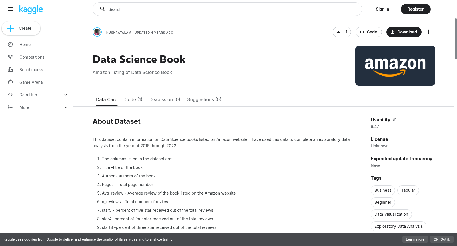 Data Science Book 数据集图片