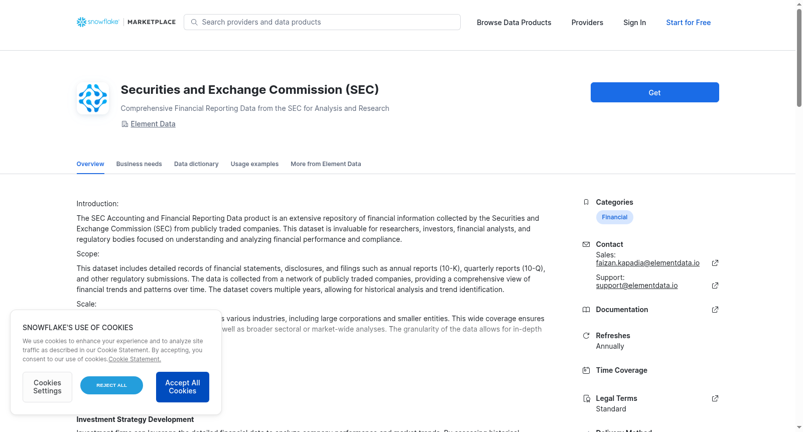 Securities and Exchange Commission (SEC) 数据集图片