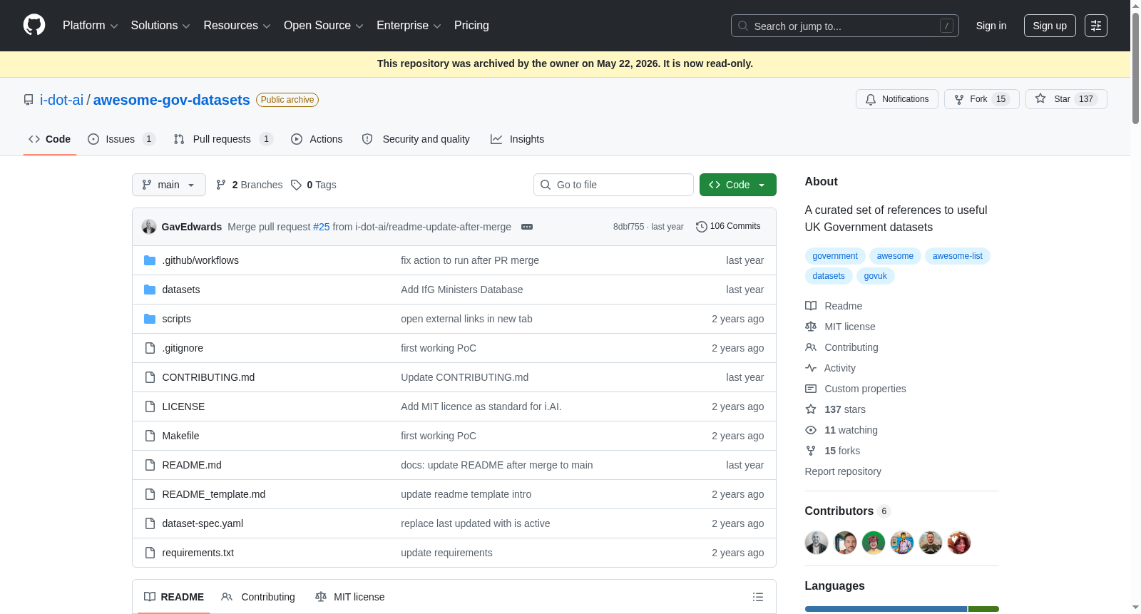 awesome-gov-datasets 数据集图片