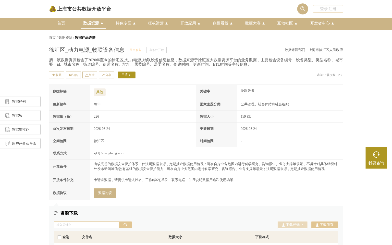 徐汇区_动力电源_物联设备信息 数据集图片