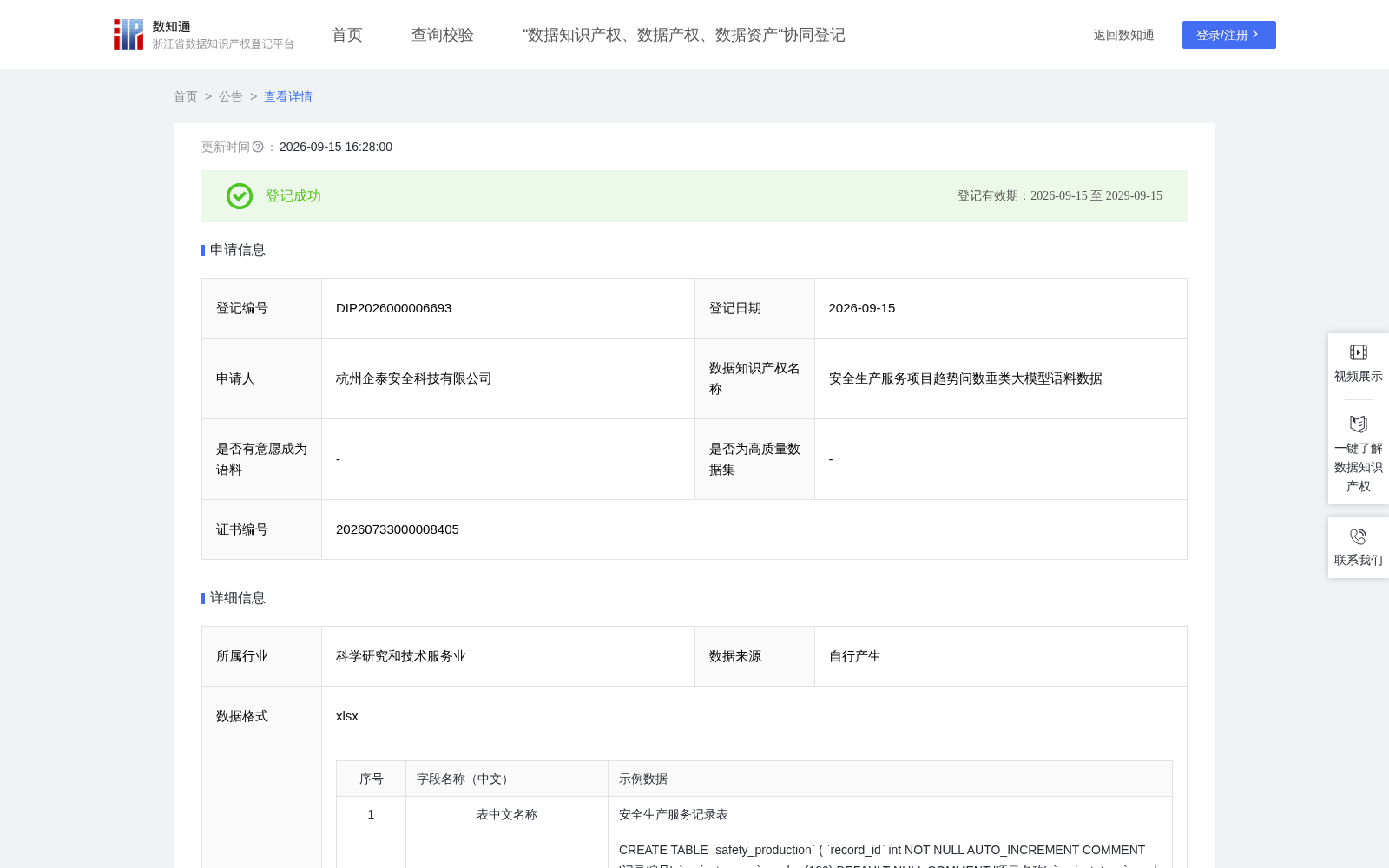 安全生产服务项目趋势问数垂类大模型语料数据 数据集图片