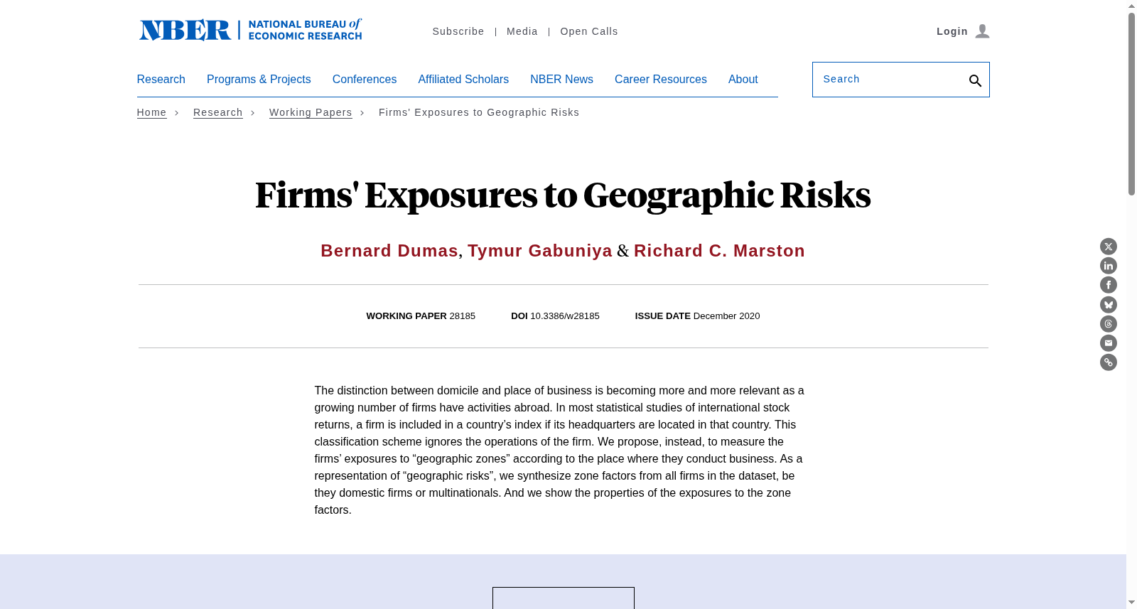 Firms' Exposures to Geographic Risks 数据集图片