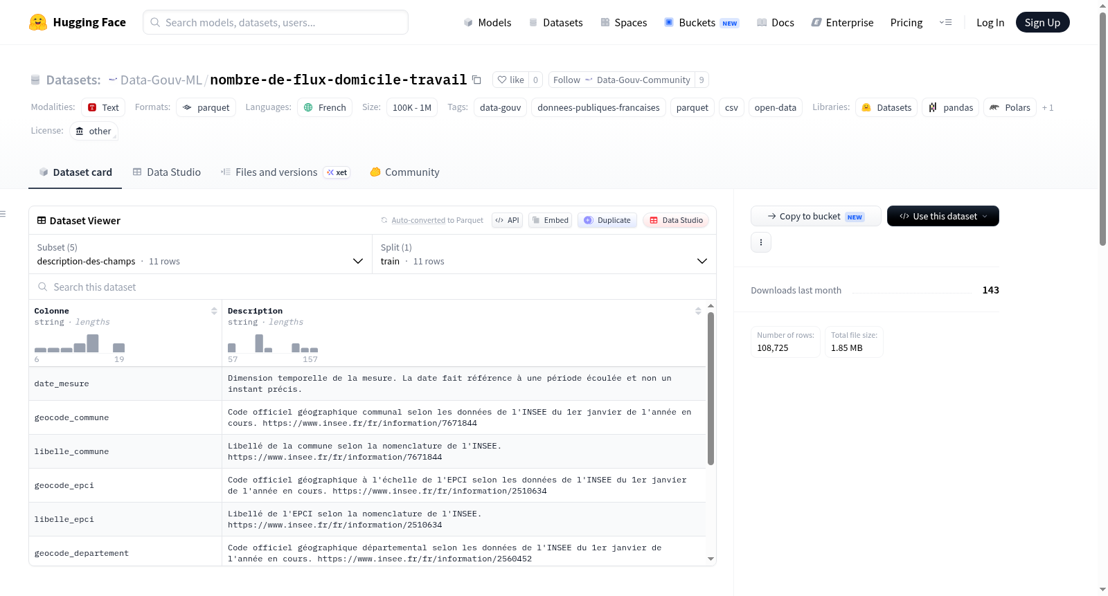 Data-Gouv-FR/nombre-de-flux-domicile-travail 数据集图片