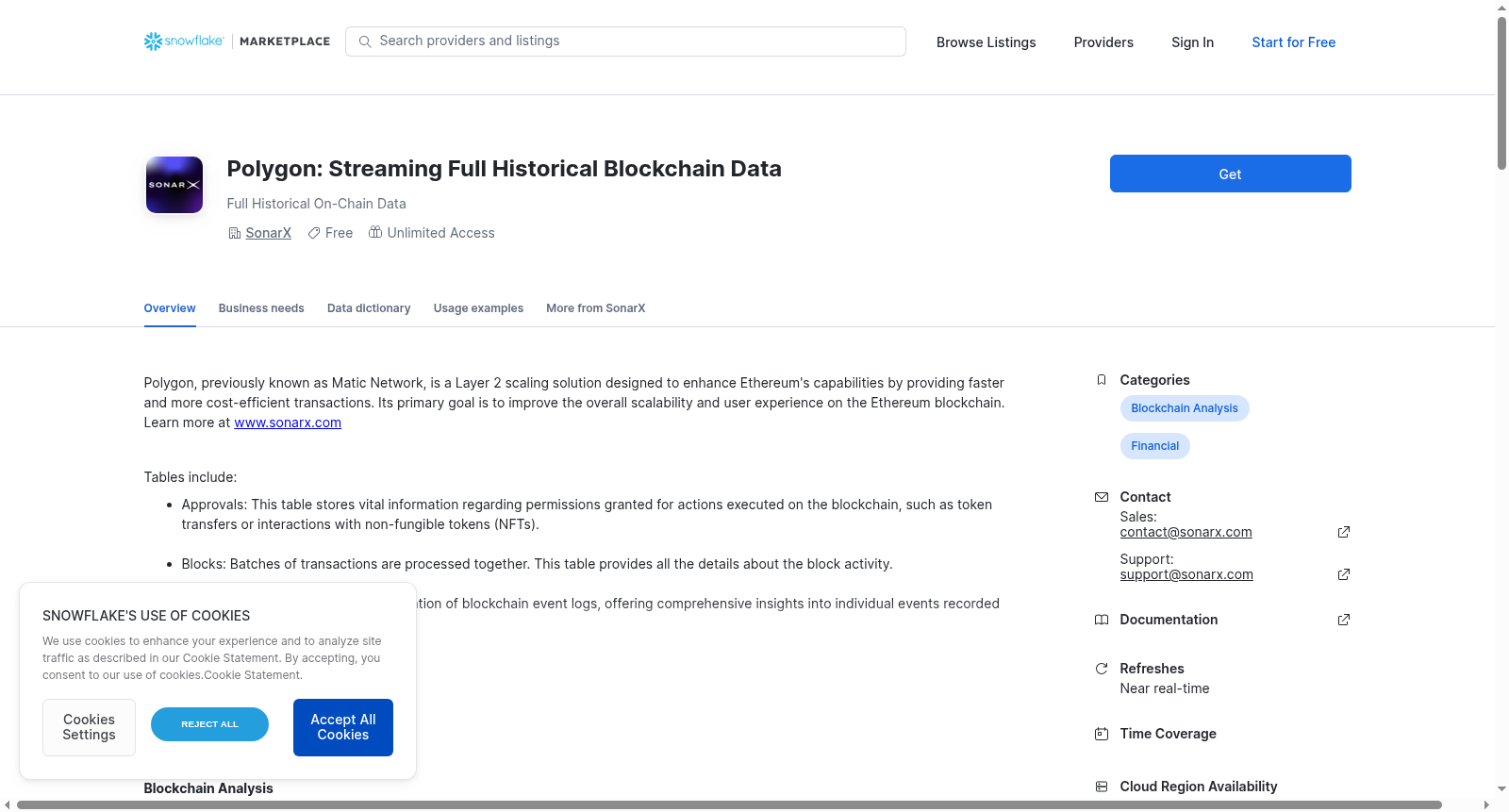 Polygon: Streaming Full Historical Blockchain Data 数据集图片