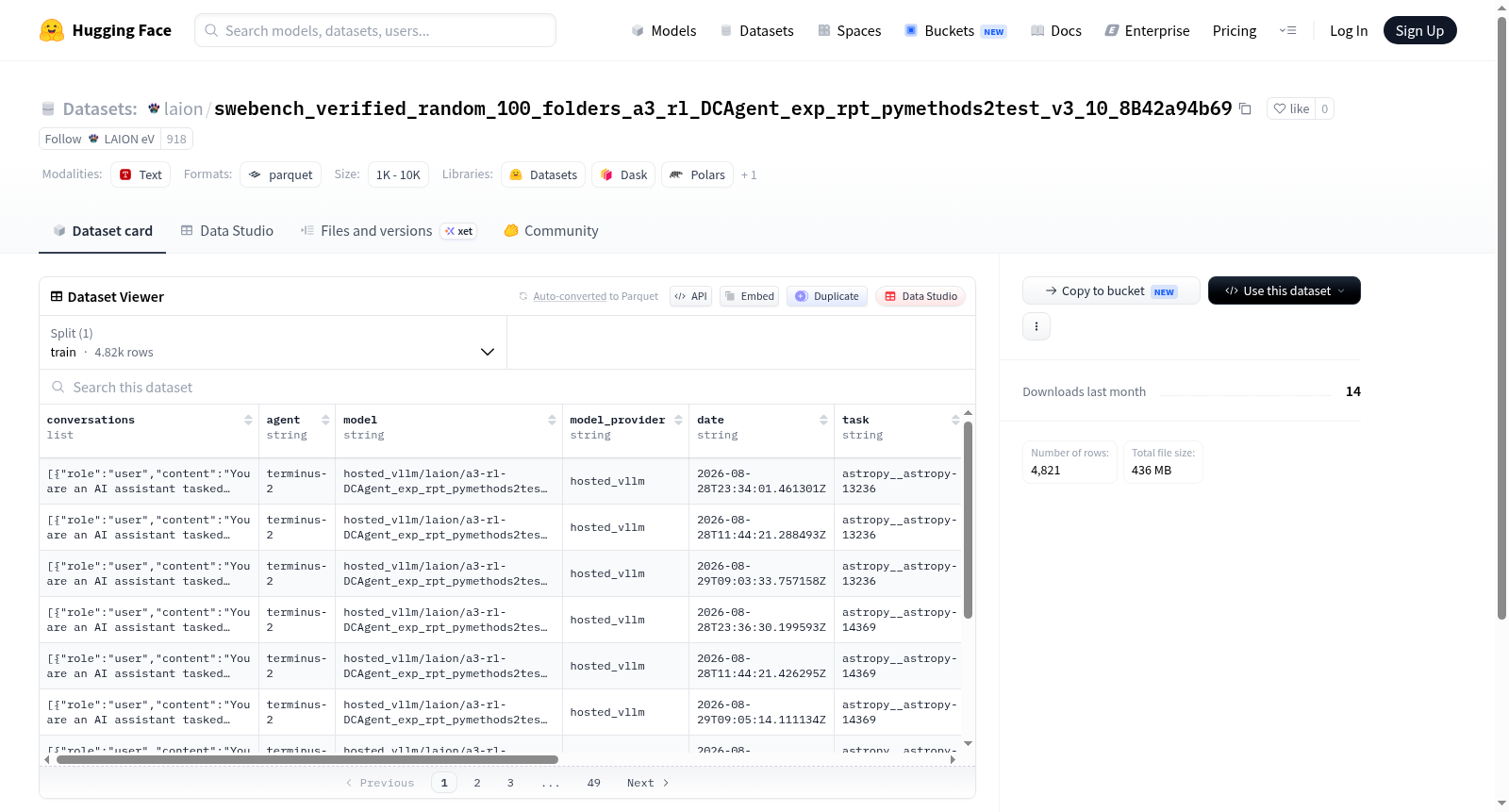 swebench_verified_random_100_folders_a3_rl_DCAgent_exp_rpt_pymethods2test_v3_10_8B42a94b69 数据集图片