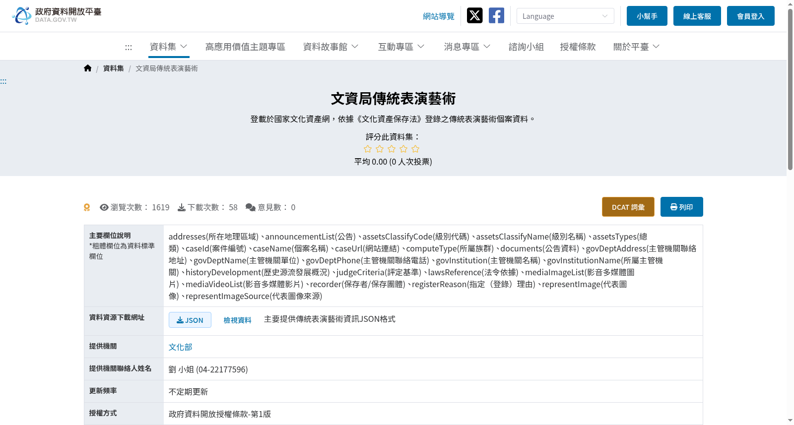 文資局傳統表演藝術 数据集图片