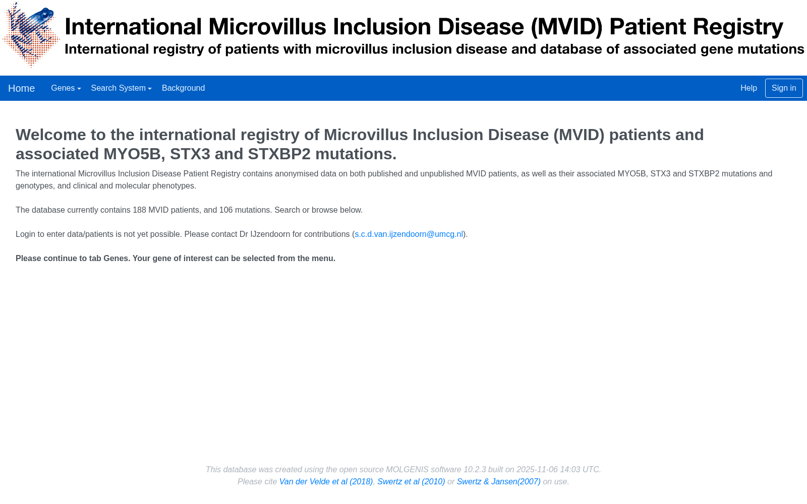 International Microvillus Inclusion Disease Patient Registry 数据集图片