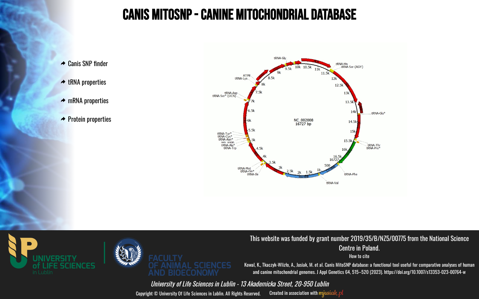 Canis MitoSNP 数据集图片