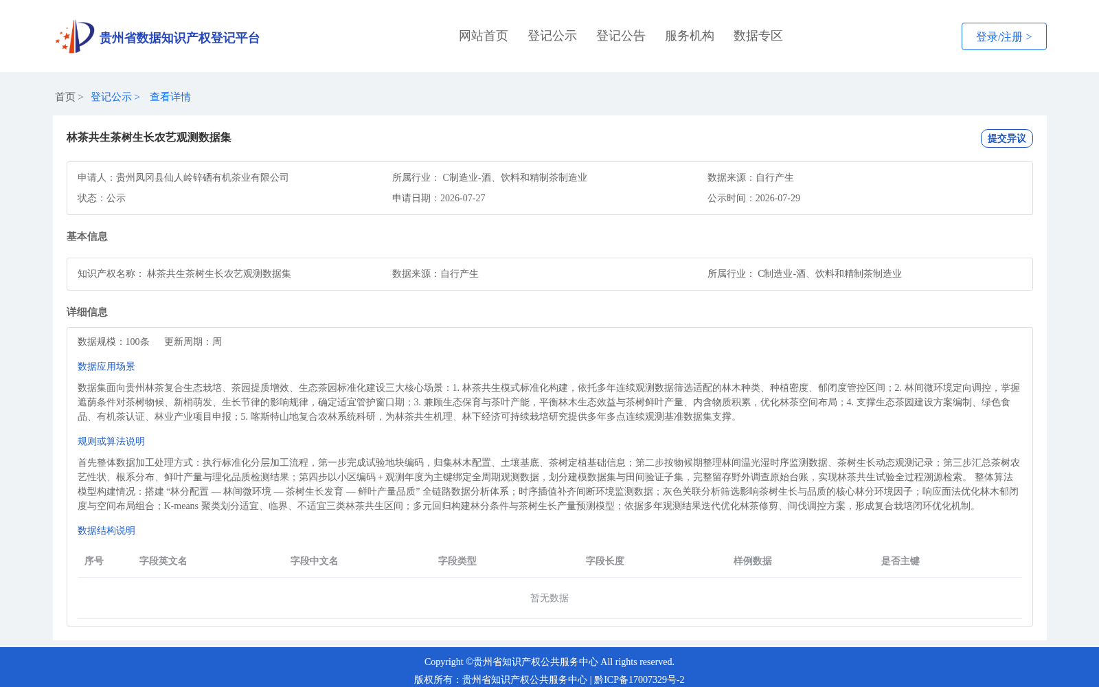 林茶共生茶树生长农艺观测数据集 数据集图片