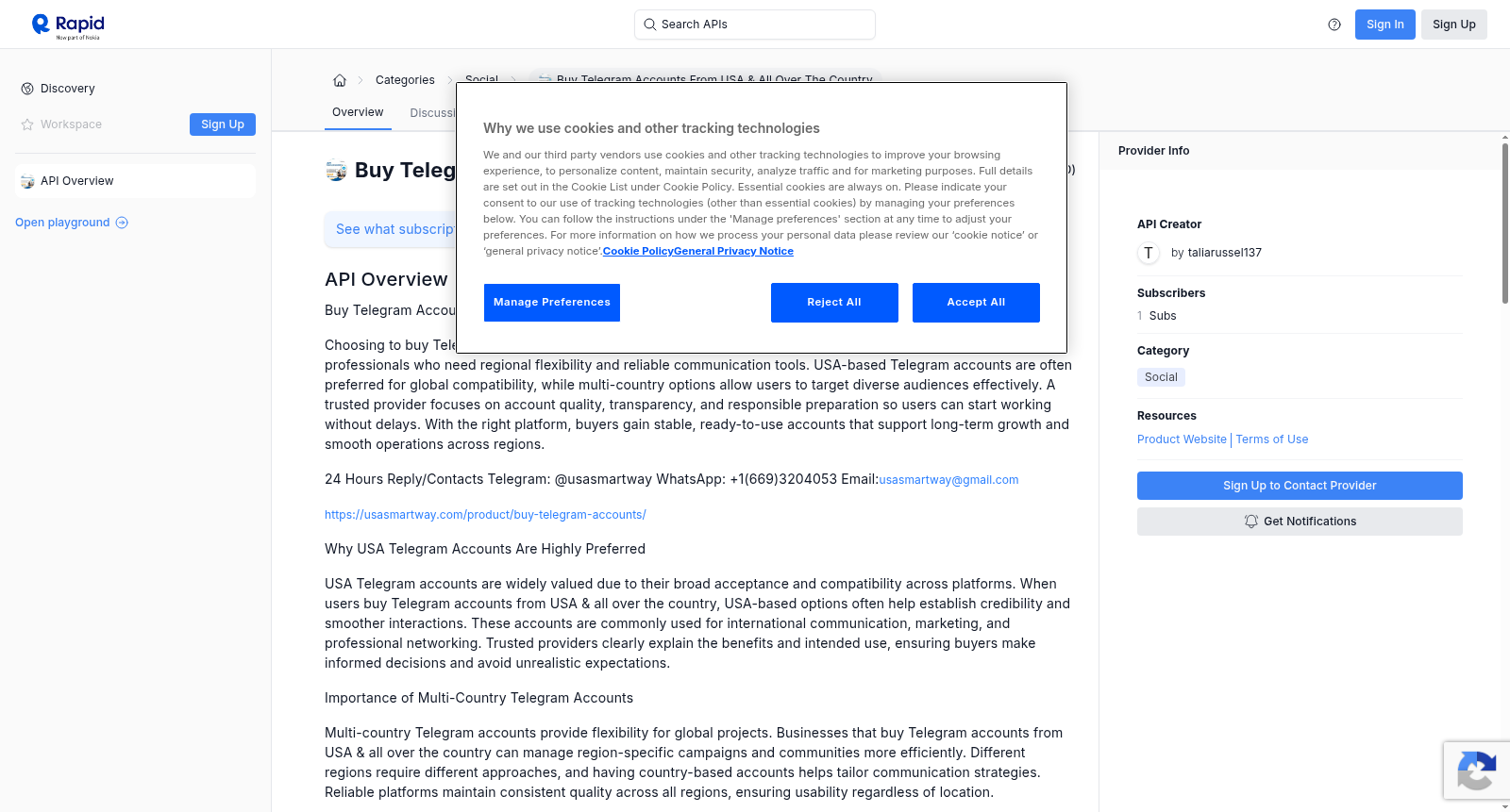 Buy Telegram Accounts From USA & All Over The Country 数据集图片