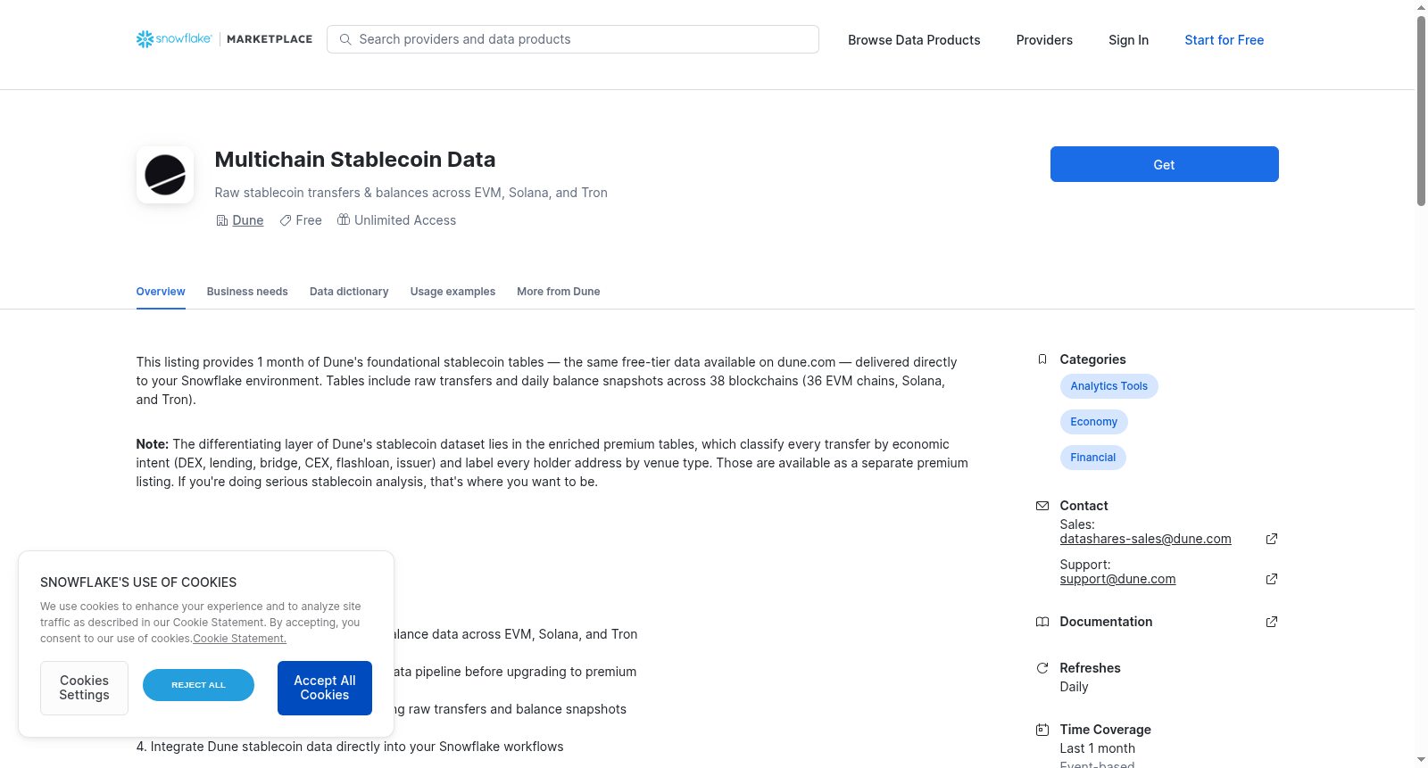 Multichain Stablecoin Data 数据集图片