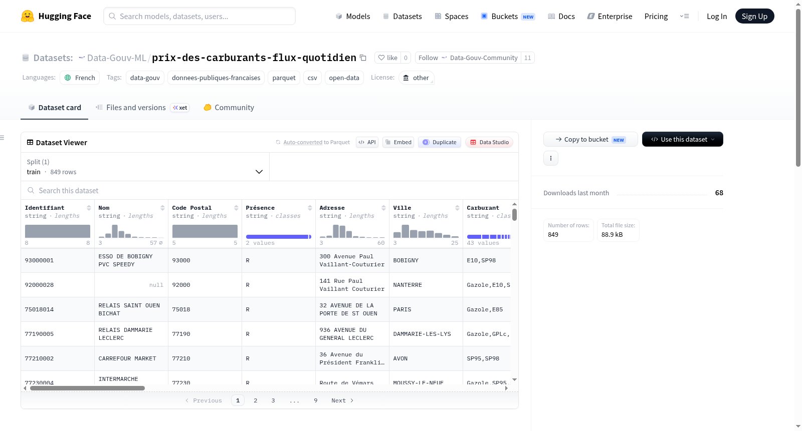 Data-Gouv-FR/prix-des-carburants-flux-quotidien 数据集图片