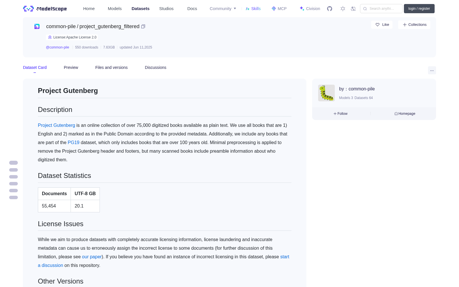 project_gutenberg_filtered 数据集图片