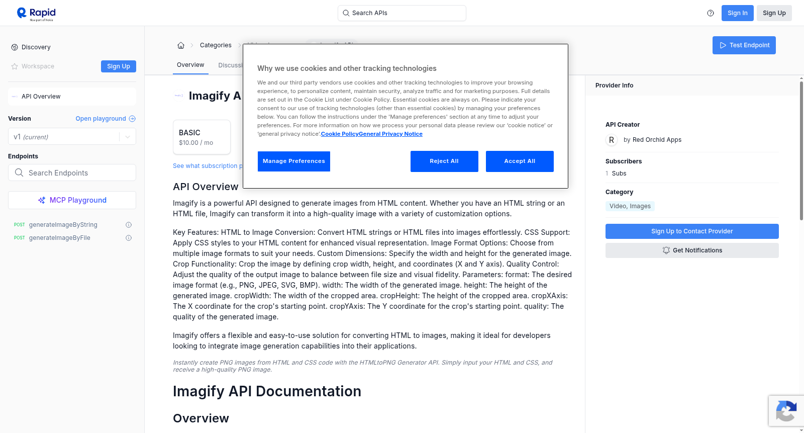 Imagify API 数据集图片