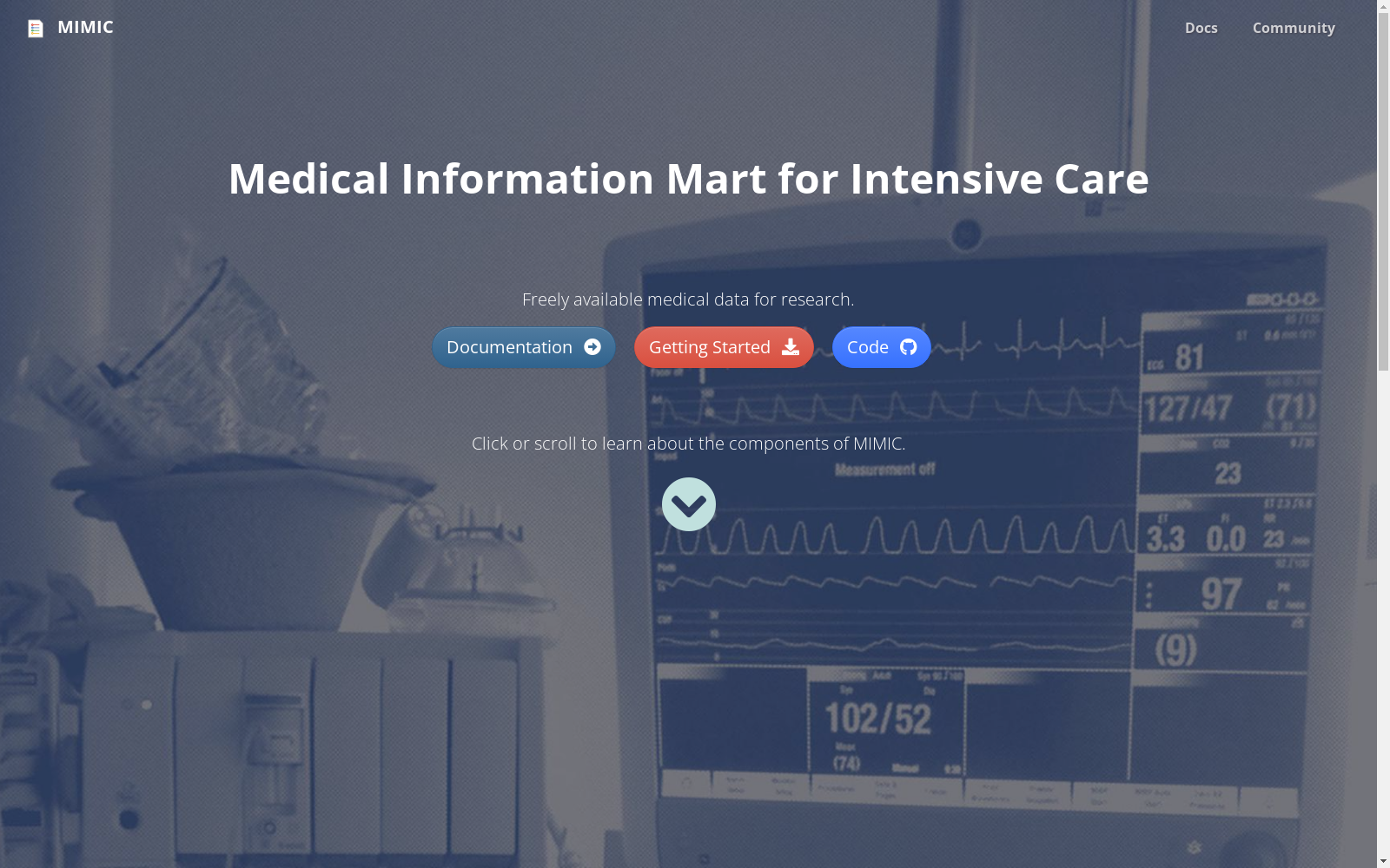 Medical Information Mart for Intensive Care (MIMIC-III)|重症监护数据集|临床数据数据集