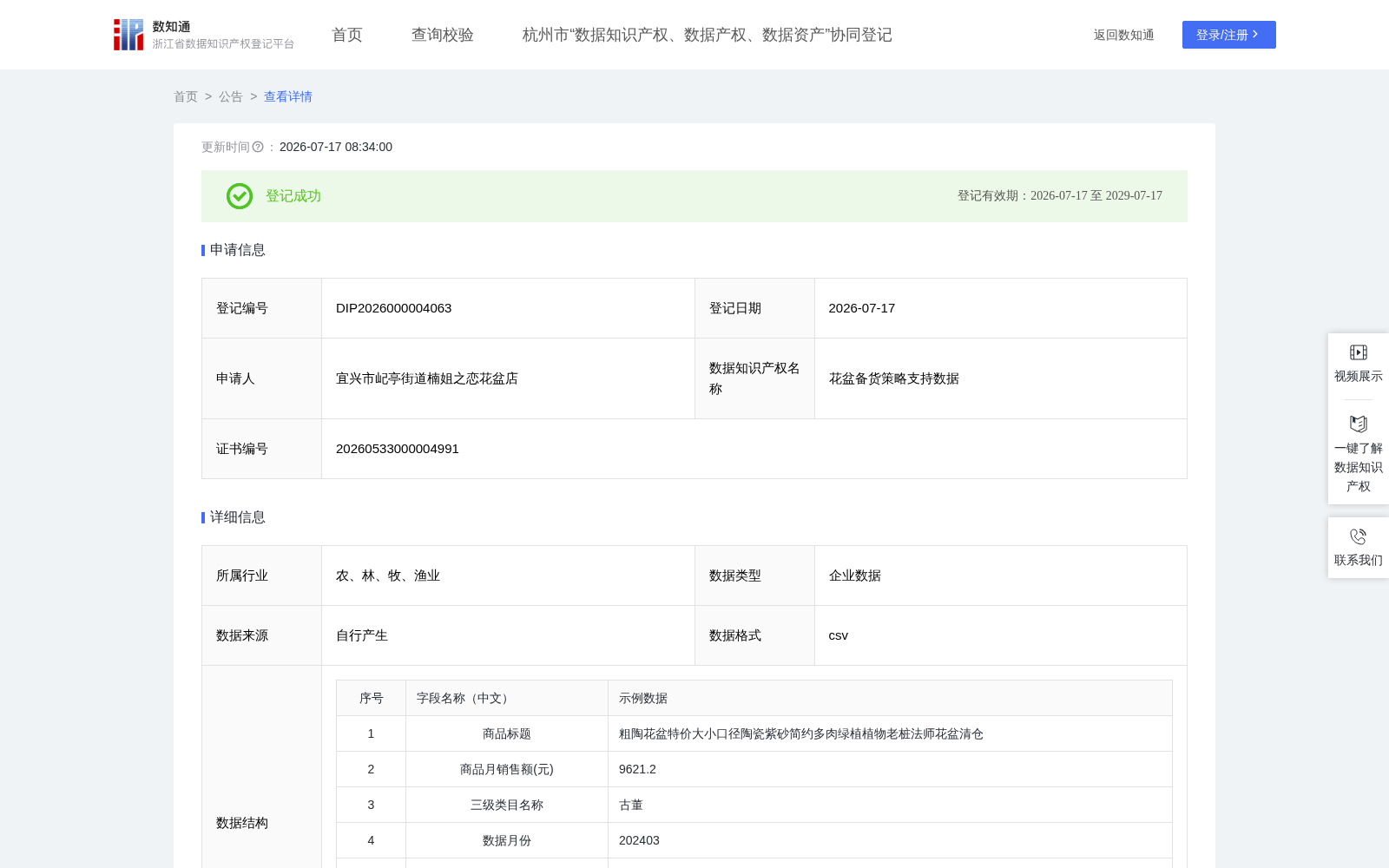 花盆备货策略支持数据 数据集图片