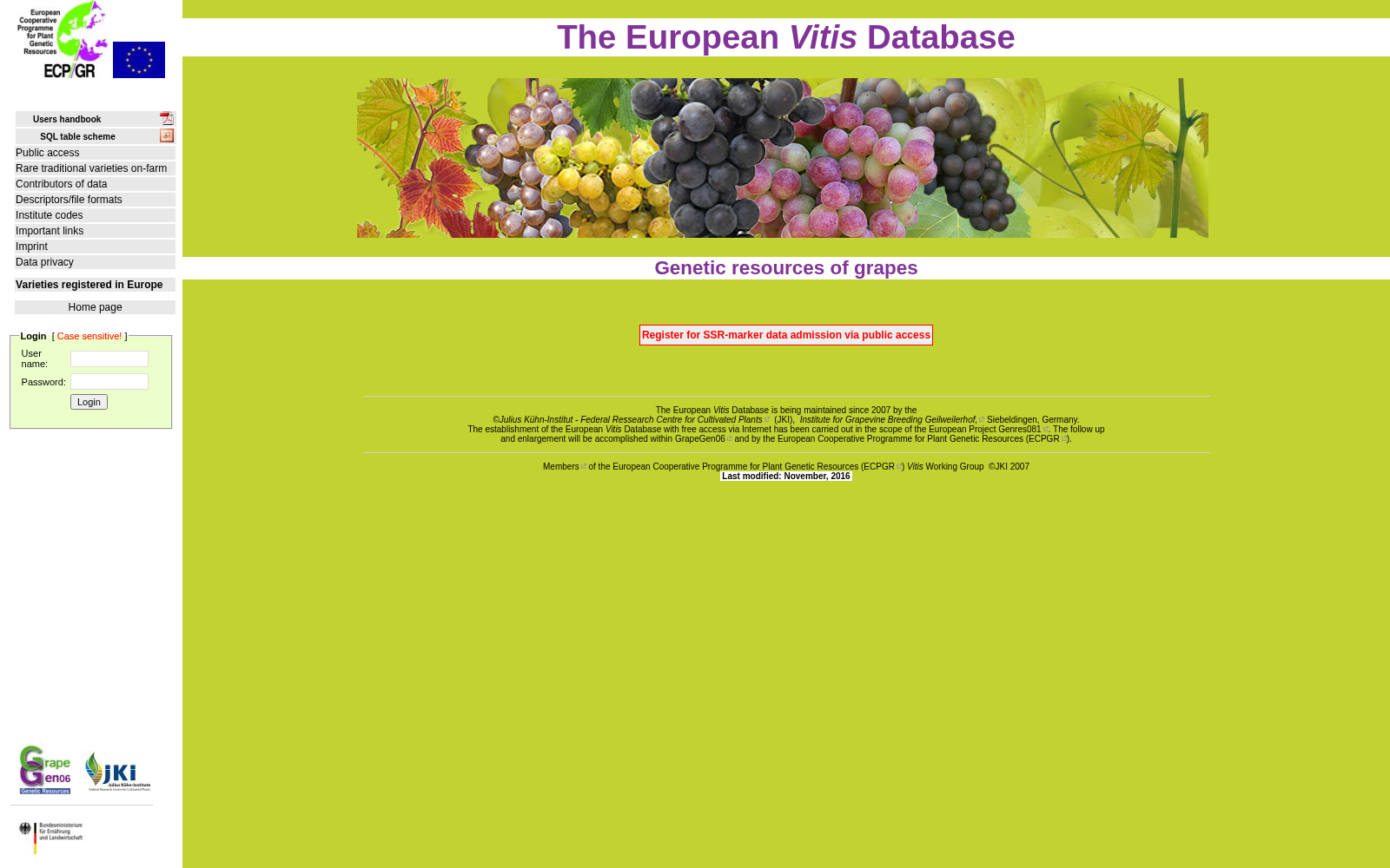 European Vitis Database 数据集图片