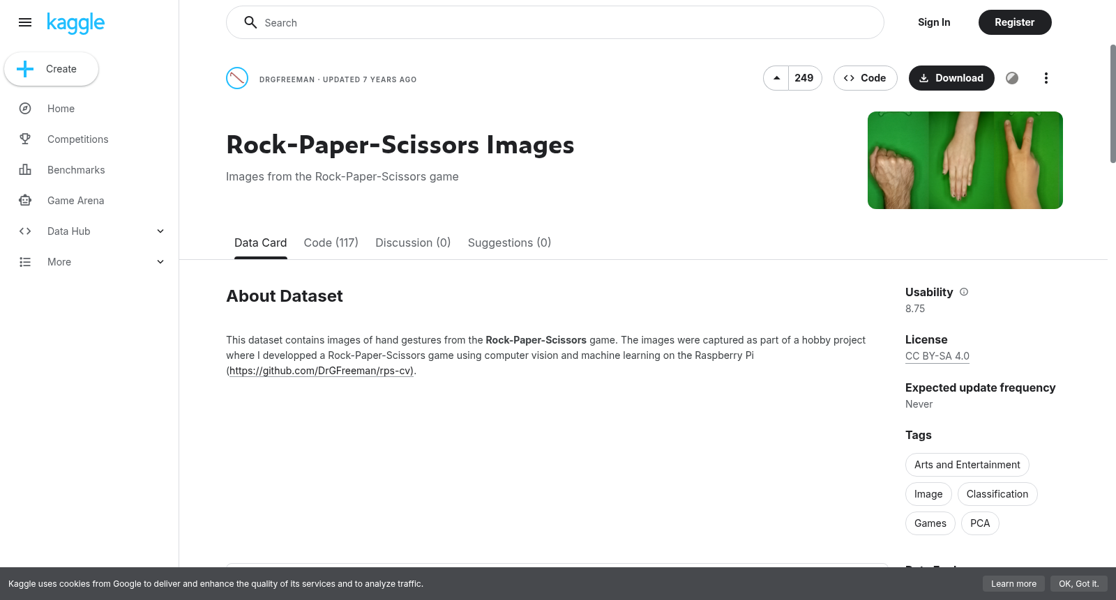 Rock-Paper-Scissors Images 数据集图片