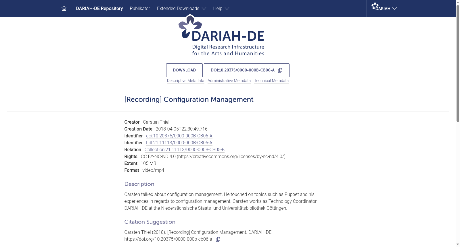 [Recording] Configuration Management 数据集图片