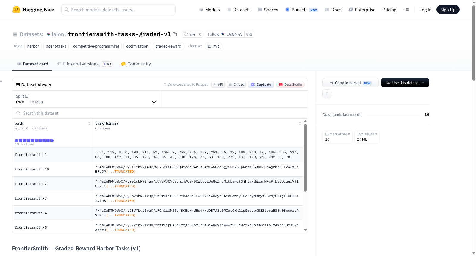 frontiersmith-tasks-graded-v1 数据集图片