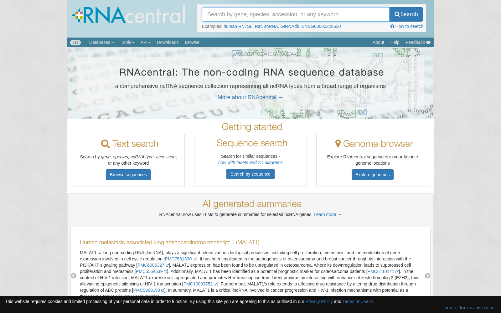 RNAcentral 数据集图片