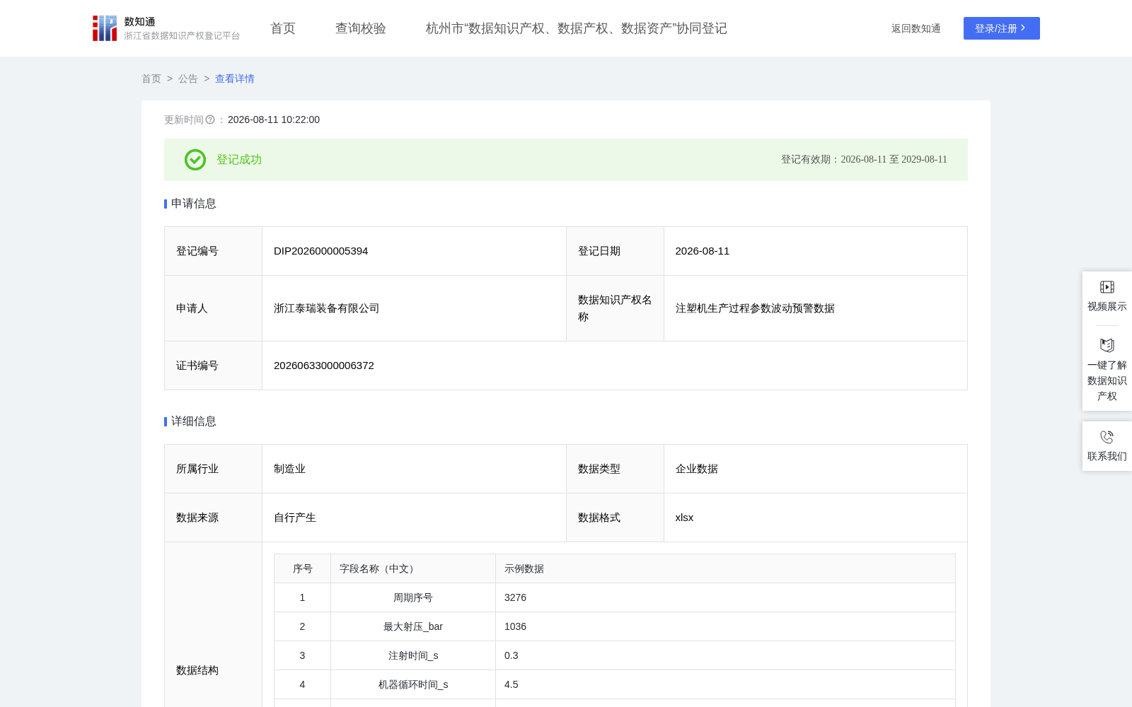 注塑机生产过程参数波动预警数据 数据集图片