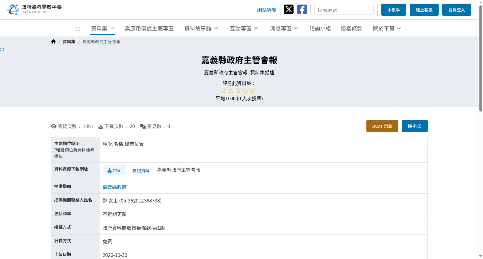 嘉義縣政府主管會報 数据集图片