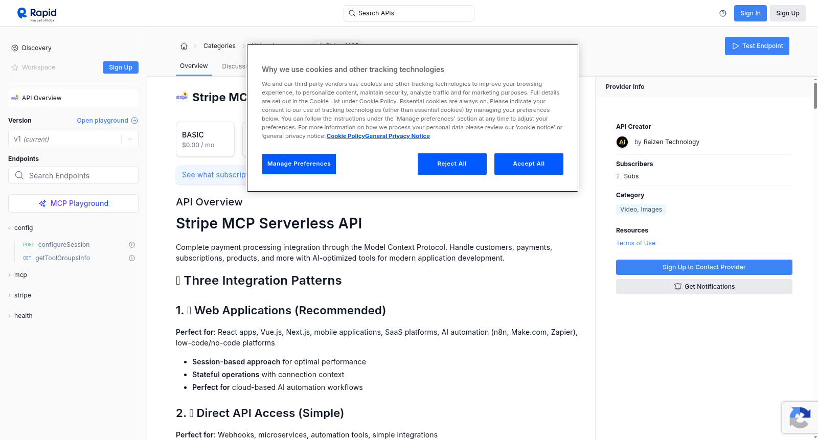Stripe MCP 数据集图片