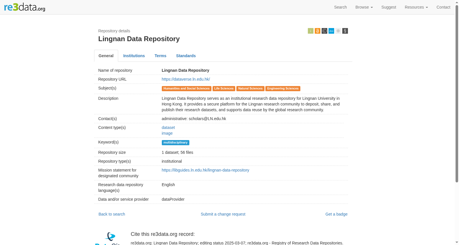 Lingnan Data Repository 数据集图片