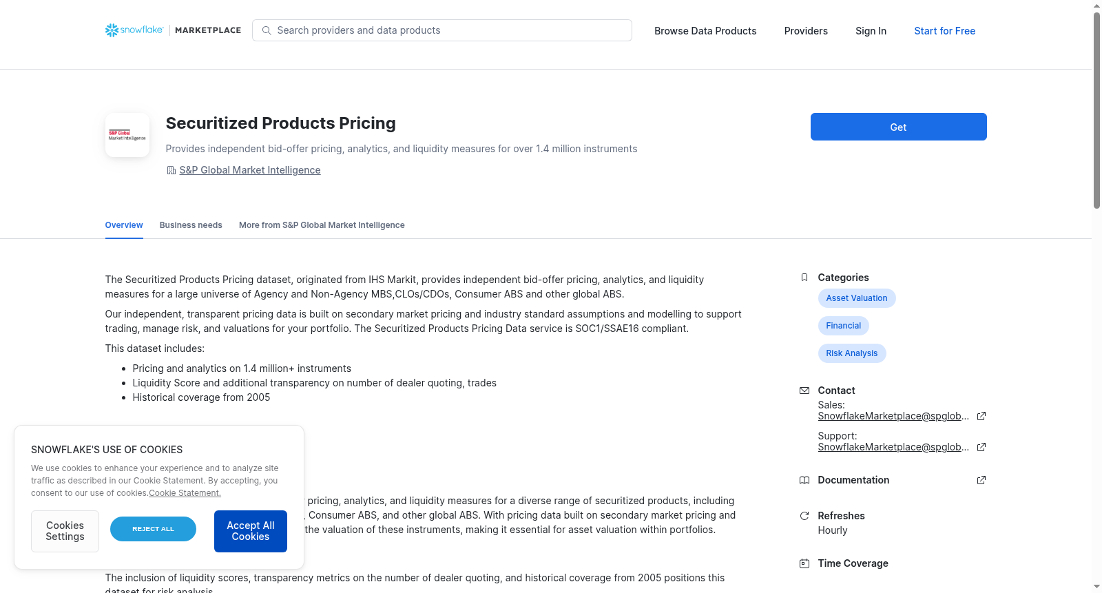 Securitized Products Pricing 数据集图片