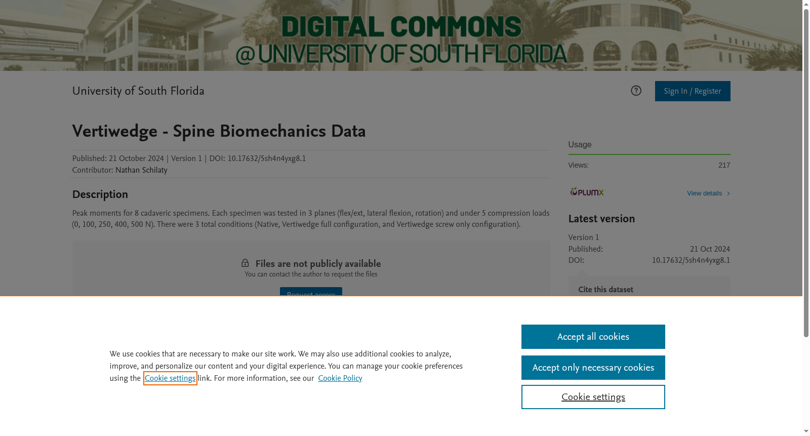 Vertiwedge - Spine Biomechanics Data 数据集图片