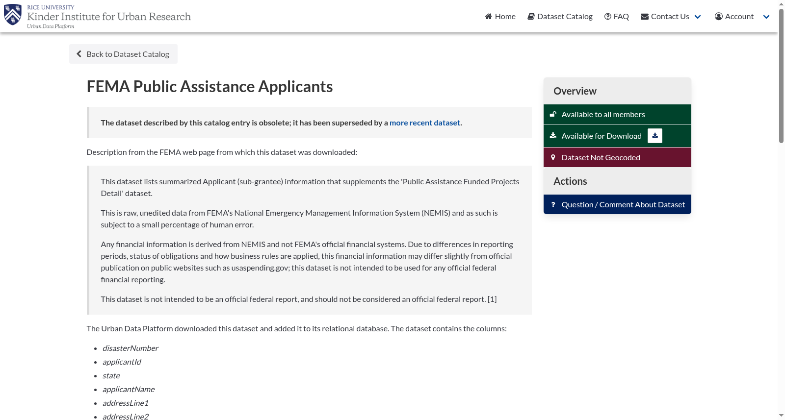 FEMA Public Assistance Applicants 数据集图片
