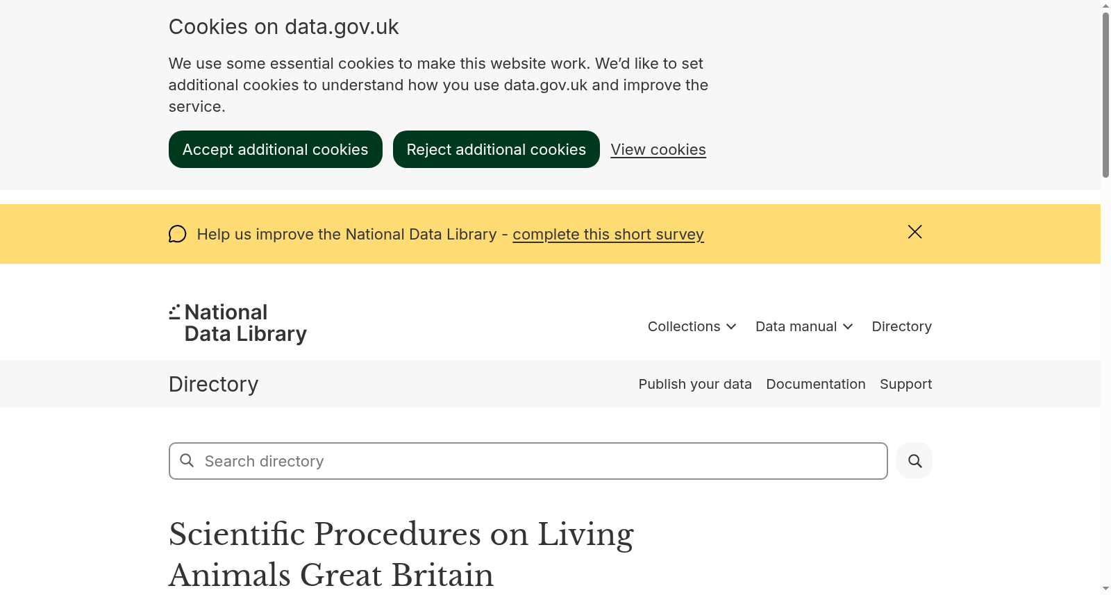 Scientific Procedures on Living Animals Great Britain 数据集图片