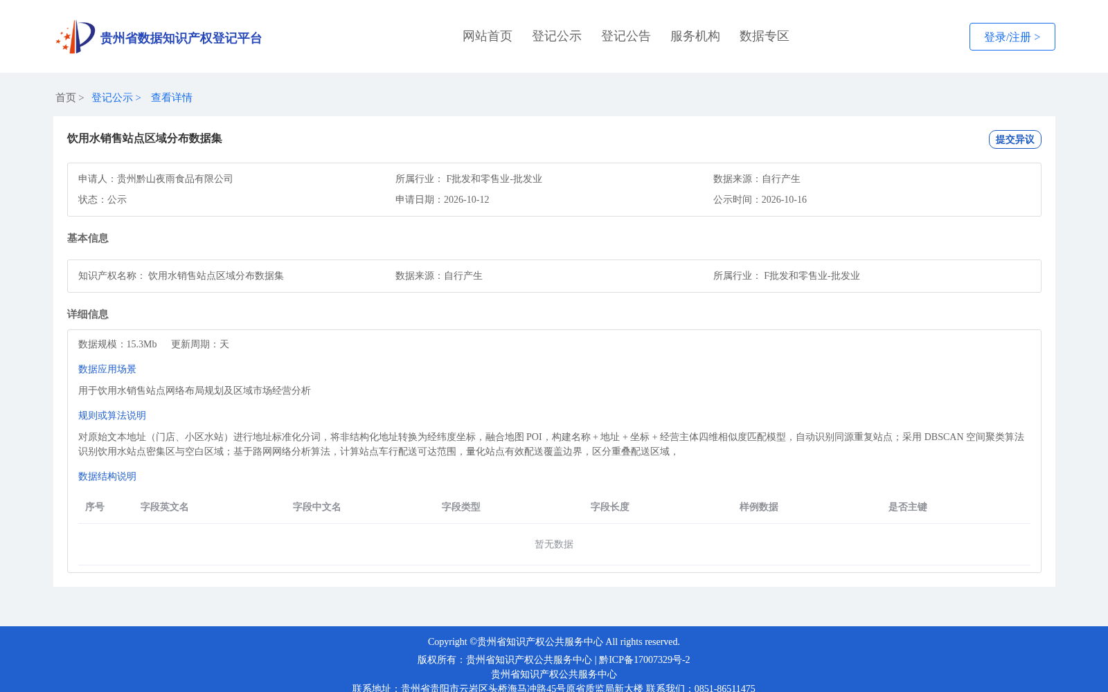 饮用水销售站点区域分布数据集 数据集图片